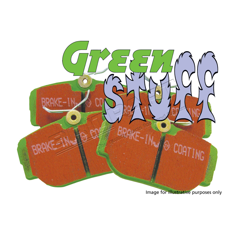 REAR BRAKE PAD SET HIGH PERFORMANCE