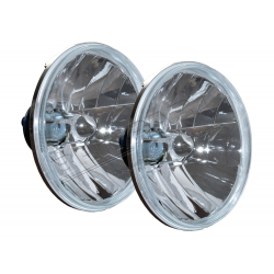 RHD CRYSTAL HALOGEN HLAMPS PAIR W/O