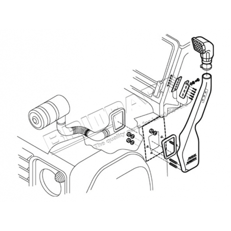 SNORKEL DEF 200 TDI 90-94