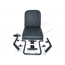 REAR INWARD FACING SEAT ASSY - GREY
