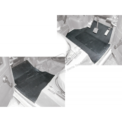 FRONT RUBBER MATS PAIR - DEF