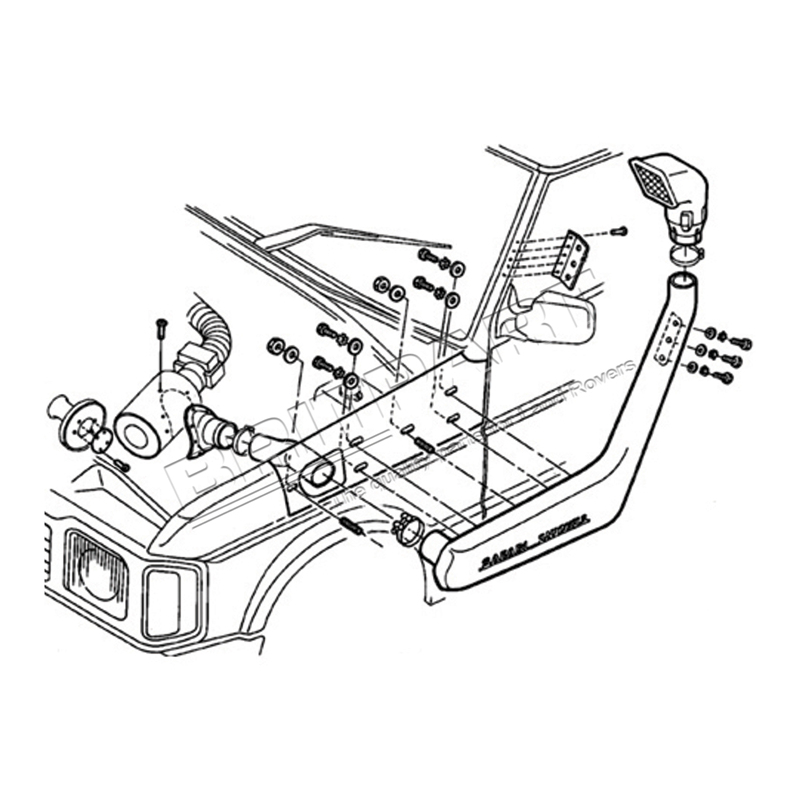 SNORKEL. DISCO V8 90-94