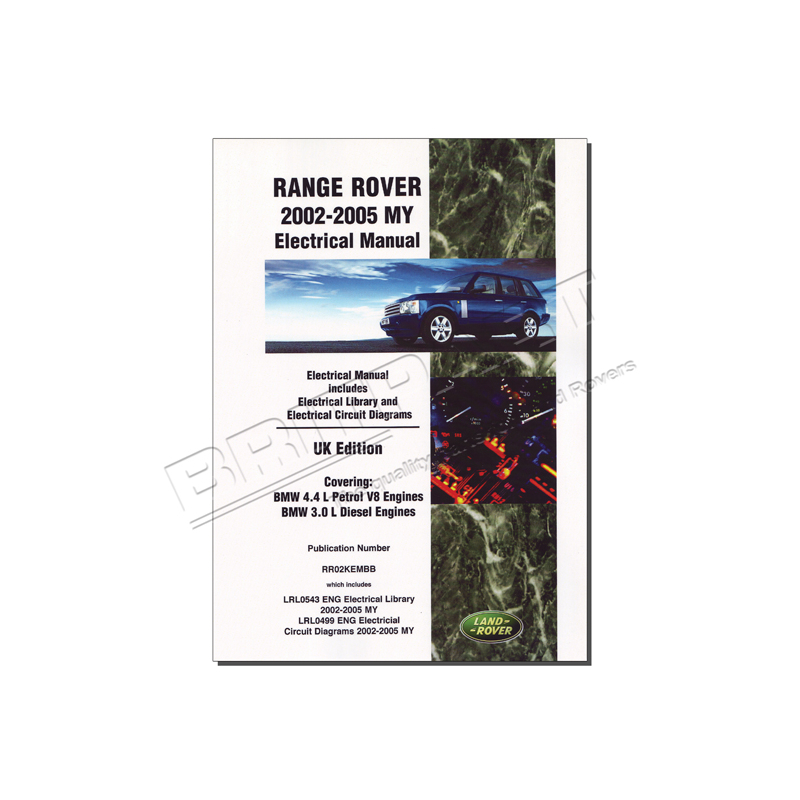 RR ELECTRICAL MANUAL 2002-2005 MY