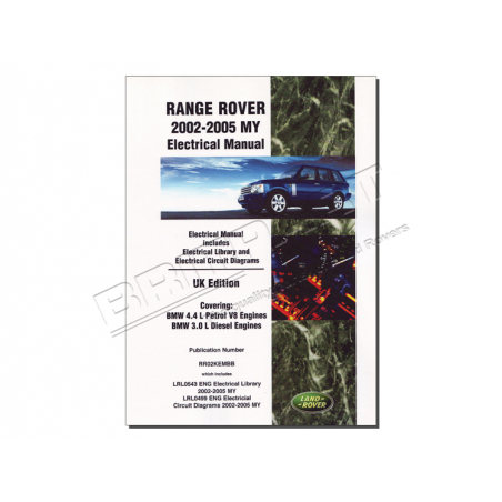 RR ELECTRICAL MANUAL 2002-2005 MY