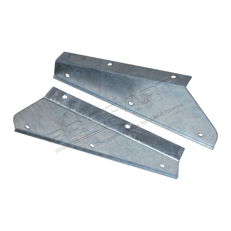 PAIR OF GALV FRONT MUDFLAP BRACKETS