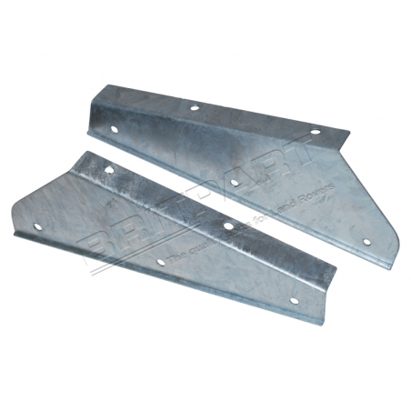 PAIR OF GALV FRONT MUDFLAP BRACKETS
