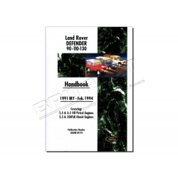 LROVER DEFENDER 91-94 HANDBOOK LRDF1