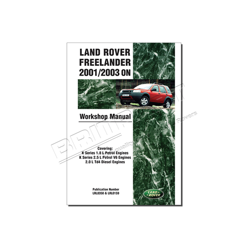 LAND ROVER FREELANDER WORK SHOP MANU