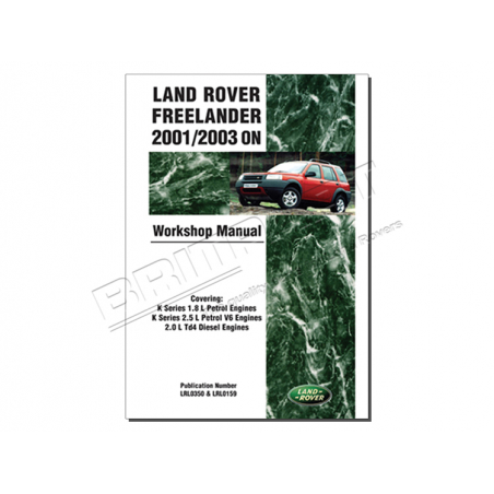 LAND ROVER FREELANDER WORK SHOP MANU