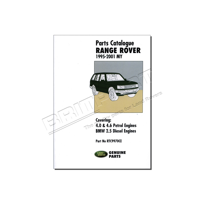 PARTS CATALOGUE NEW RANGE ROVER