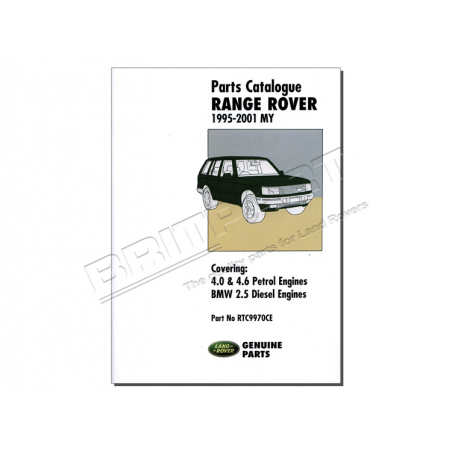 PARTS CATALOGUE NEW RANGE ROVER