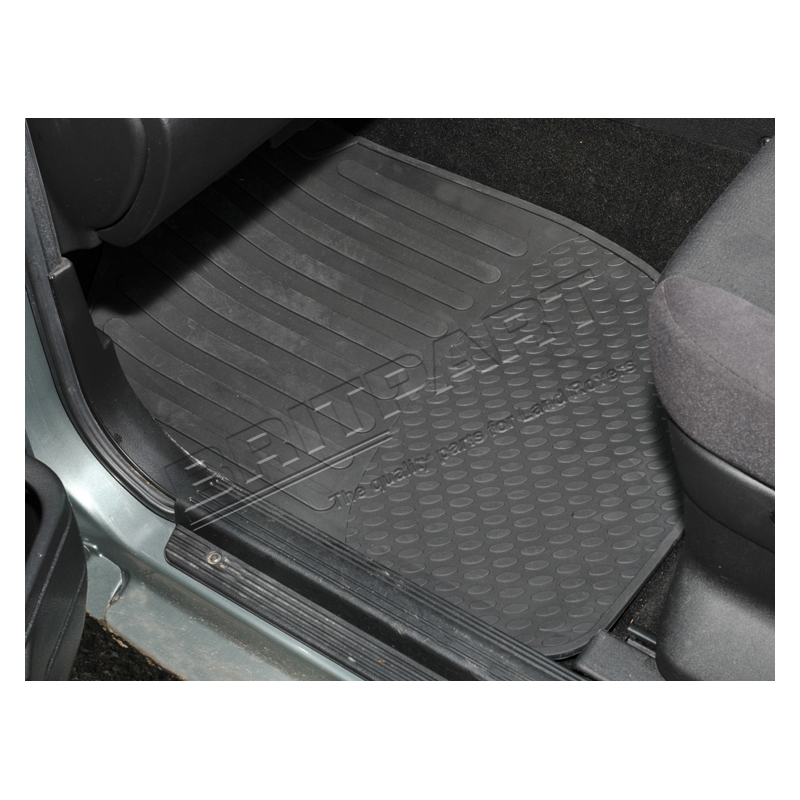 RUBBER MAT SET FRT F/LANDER 1997+