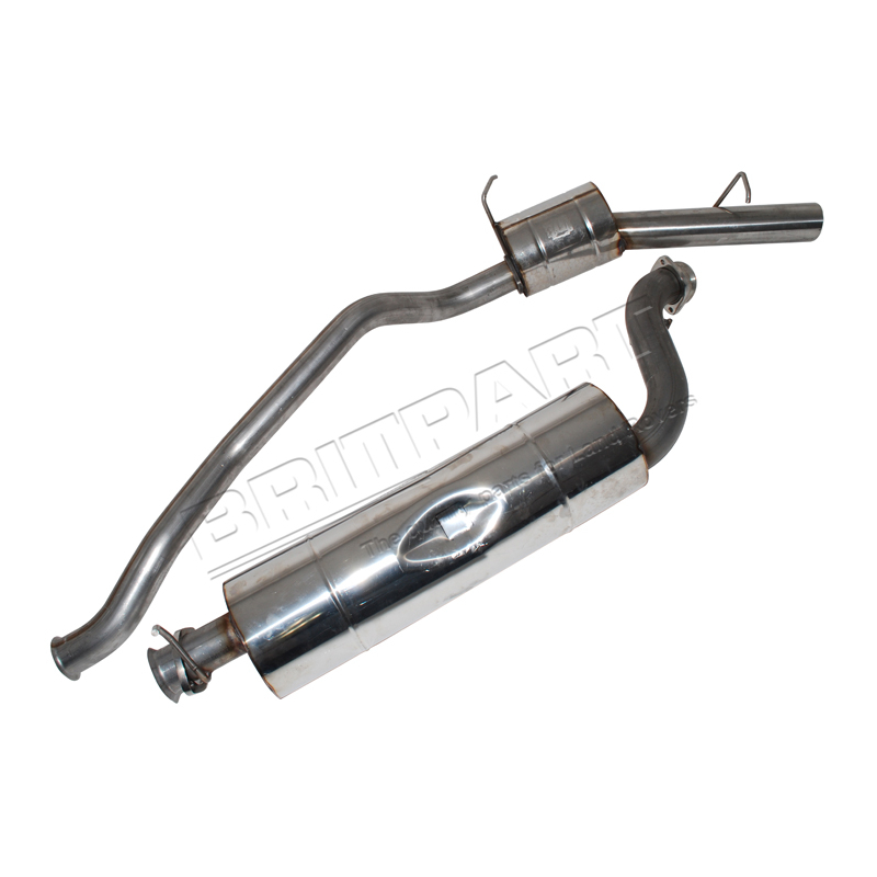 EXHAUST RR 4.0-4.6 PETROL SINGLE 94-