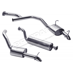 EXHAUST RR 4.0-4.6 PETROL TWIN 97-02
