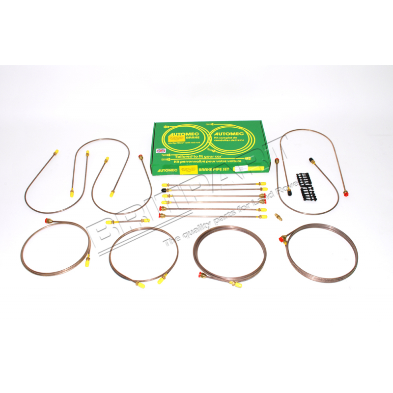 BRAKE PIPES R.ROVER w/RR VALVE FROM