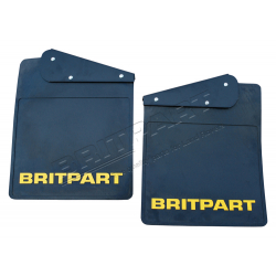 PAIR OF BRITPART MUDFLAPS (YELLOW LO