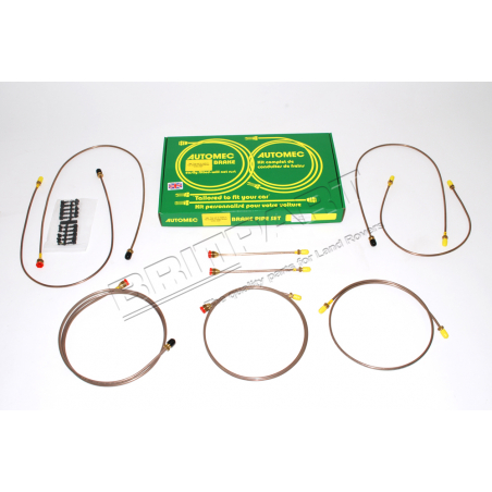 BRAKE PIPE SET SER 3 SWB L/W DUAL 1