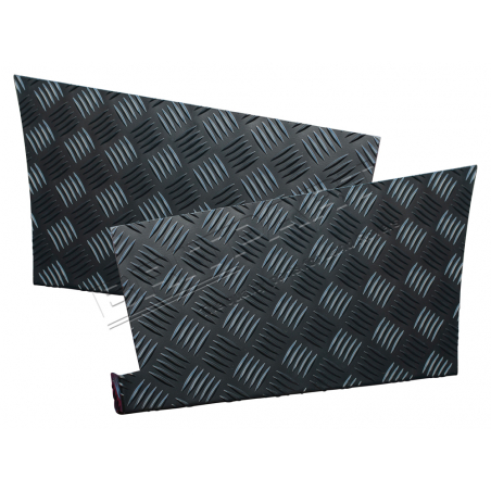 REAR WING PROTECTORS 110 BLACK