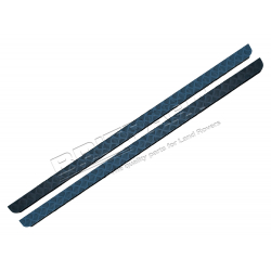 110 CHEQUERED SILLS PAIR BLACK