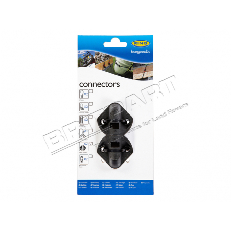 BUNGEE CLIC WALL MOUNTS x2