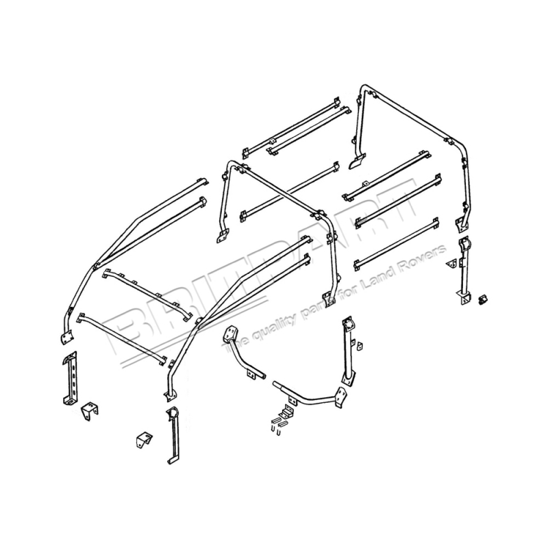 FULL EXTERNAL ROLL CAGE