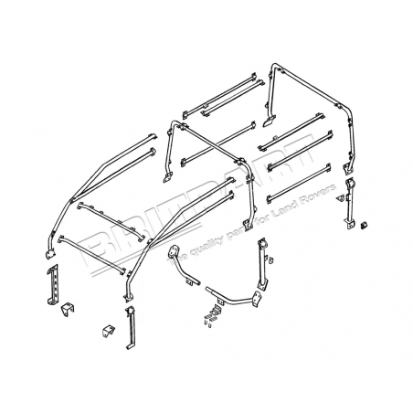 FULL EXTERNAL ROLL CAGE
