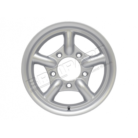 8 x16 MACH 5 ALLOY RIM SILVER