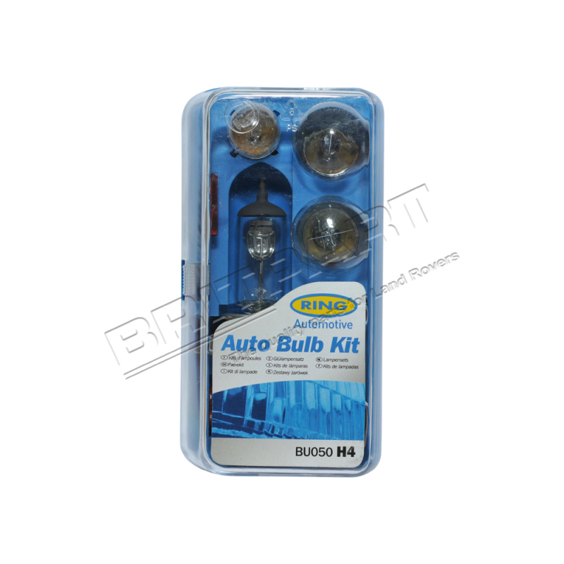 H4 TYPE SPARE BULB KIT