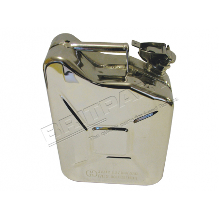 10L STAINLESS STEEL JERRY CAN
