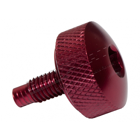 BLEED SCREW ALLOY RED