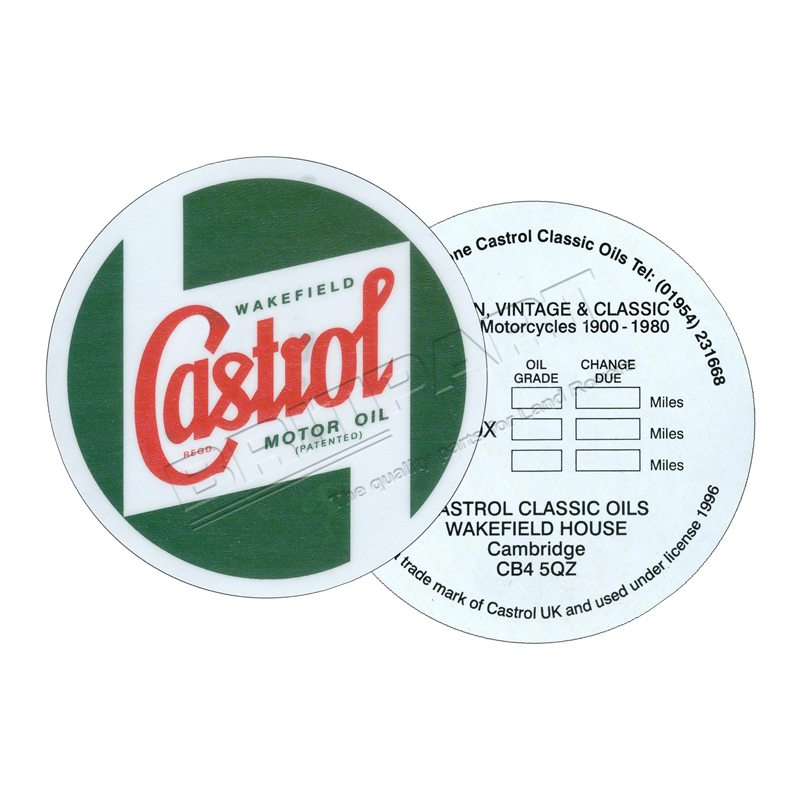 WINDSCREEN SERVICE STICKER