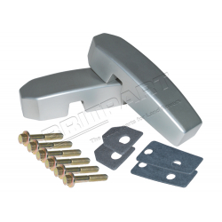 ALUMINIUM WINDSCREEN BRACKET PAIR SI