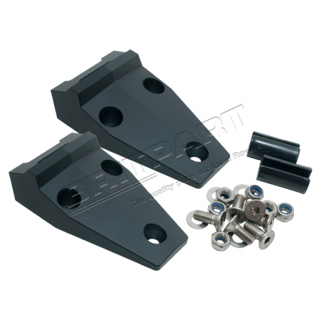 ALUMINIUM DEFENDER BONNET HINGE KIT