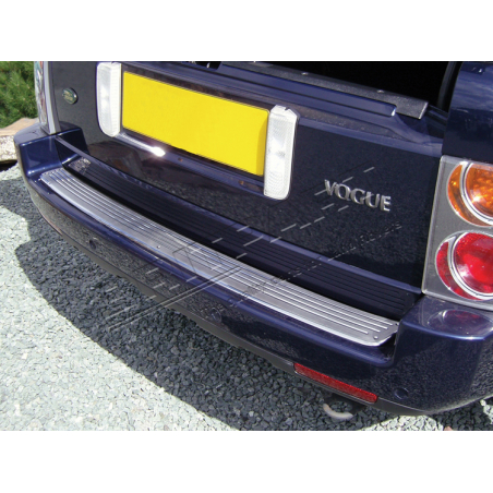 REAR BUMPER COVER-STAINLESS STEEL