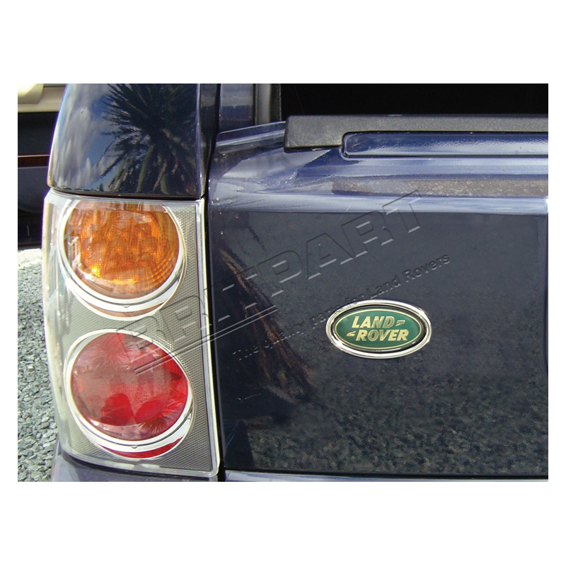 LANDROVER OVAL BADGE SURROUND-CHROME