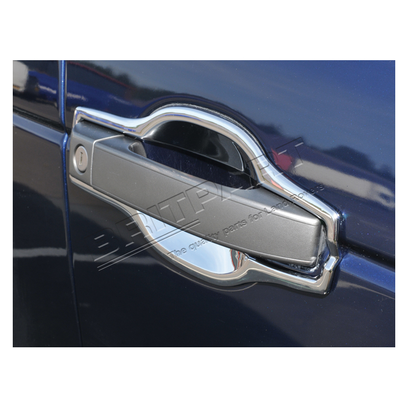 DOOR HANDLE BOWL. CHROME