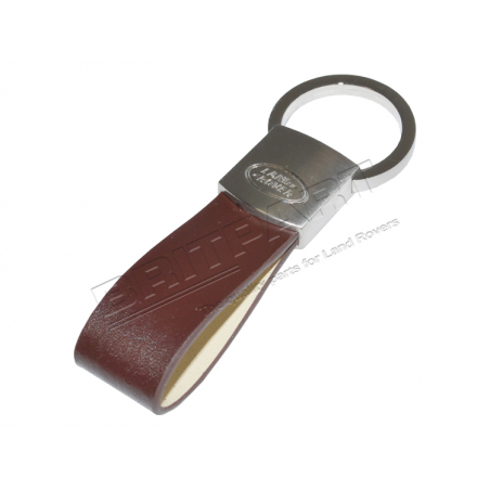 LAND ROVER LEATHER LOOP KEYRING