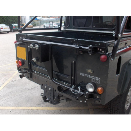 Defender Wheelcarrier Rear Tailgate With Jack Mount