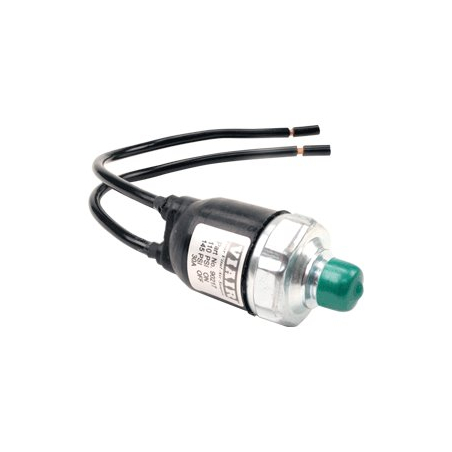 Sealed Pressure Switch, 1/8" M NPT Port, 12 GA Lead Wires (110 PSI On, 145 PSI Off)