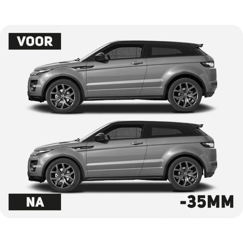 Lowering spring set Evoque