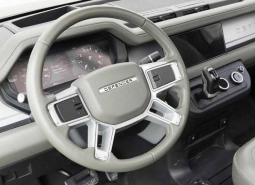 LEAKED: HERE'S UPCOMING LAND ROVER DEFENDERS INTERIOR